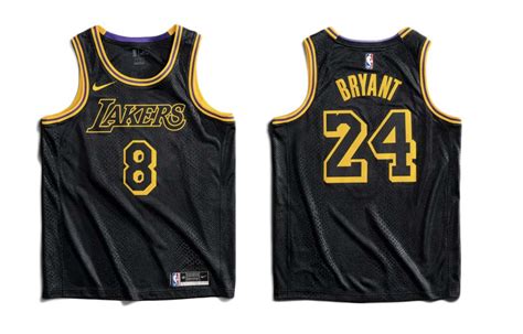 Jerseys Mamba Kobe Bryant #24 Los Angeles Lakers Basketball Jersey Black Gold Snake Sporting Goods