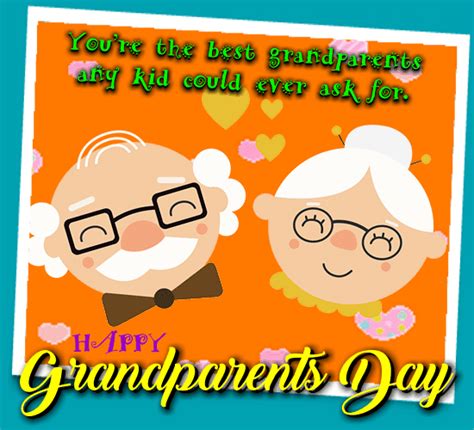 Best Grandparents Ecard For You. | Happy grandparents day, Love hug, Grandparents day