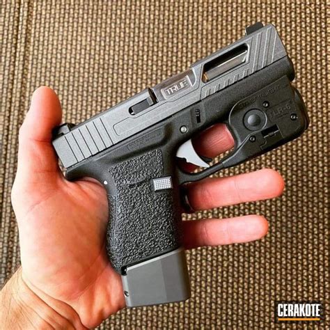 Glock 19 with Cerakote H-237 Tungsten by CHRIS STEELE | Cerakote