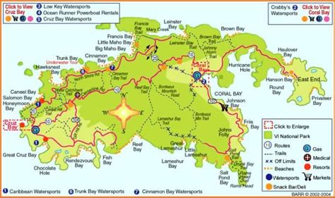 St. John Essence - Map of St. John, USVI | St john virgin islands, St john, St john usvi