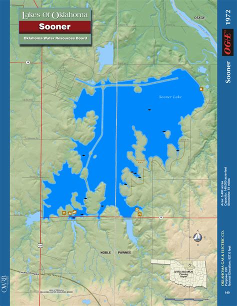 Sooner Lake Map