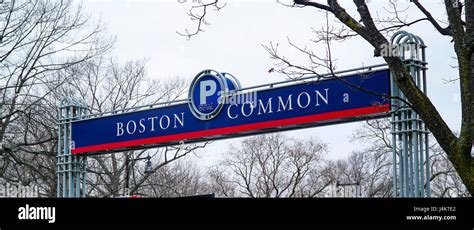 Boston Common Parking Lot - BOSTON , MASSACHUSETTS Stock Photo - Alamy