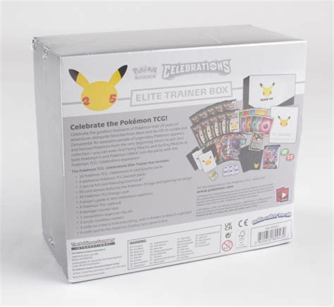 Pokemon TCG: Celebrations Elite Trainer Box with (10) Celebrations Packs & (5) Booster Packs ...