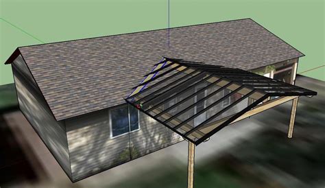 Porch Roof Attaching Ledger Board To House For Roof - Sexy home