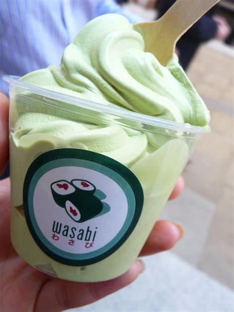 wasabi-icecream japanese | Ice cream, Wasabi uk, Food