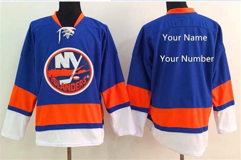 2019 Custom Men'S New York Islanders Alternate Personalized Jersey ...