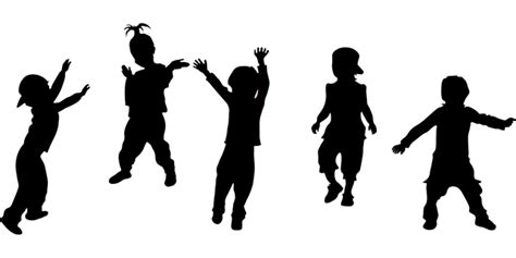 Download Kids, Silhouette, Party. Royalty-Free Vector Graphic - Pixabay