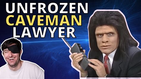 LAWYER REACTS TO "UNFROZEN CAVEMAN LAWYER" - YouTube