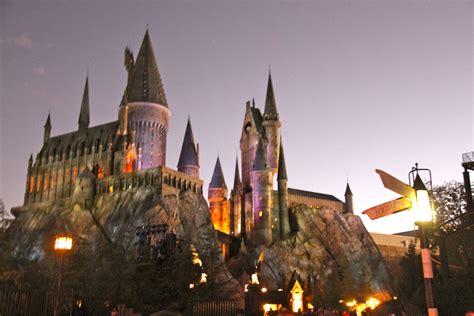 The Wizarding World of Harry Potter, Hogwarts Castle, Universal Studios, Orlando, Florida ...