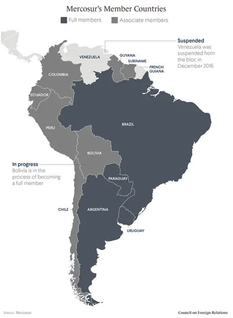 Mercosur: South America’s Fractious Trade Bloc | Council on Foreign ...