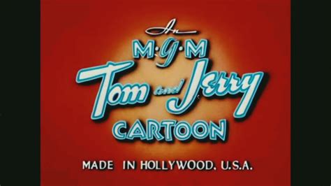 The End An MGM Tom and Jerry Cartoon Made In Hollywood. U.S.A. (1938 ...