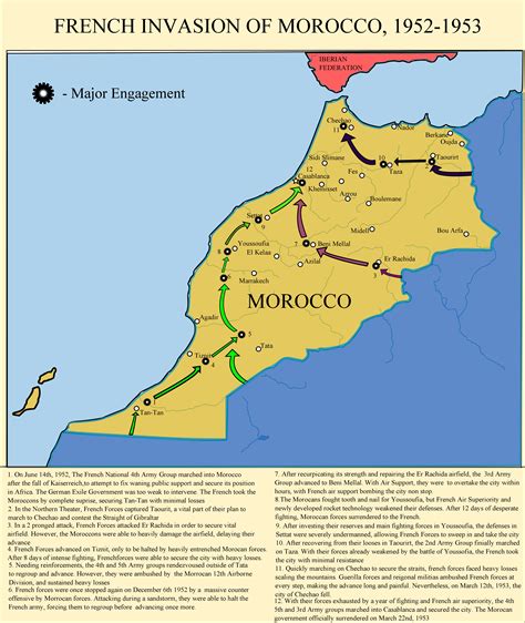 French Invasion of Morocco, 1952-1953 : r/Kaiserreich