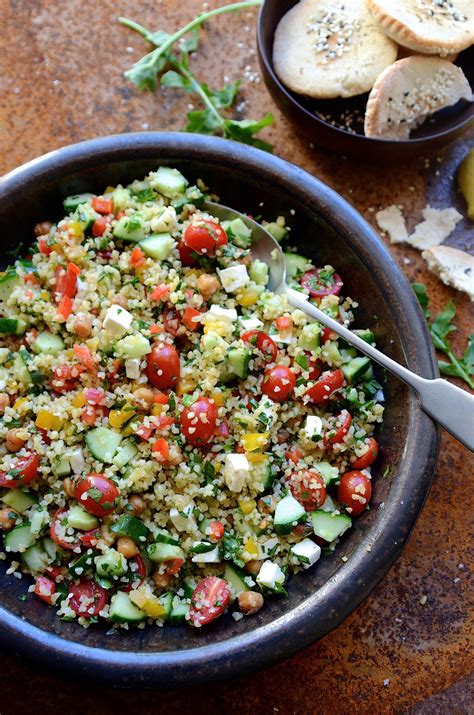 Tabbouleh inspired bulgur wheat salad | Bibby's Kitchen healthy recipes