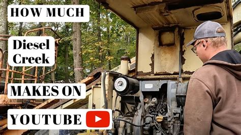 How much Diesel Creek makes on Youtube - YouTube