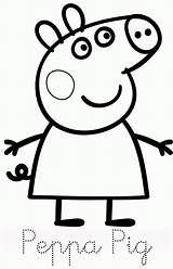 Peppa Pig Coloring Pages Free Printable  Home sketch template