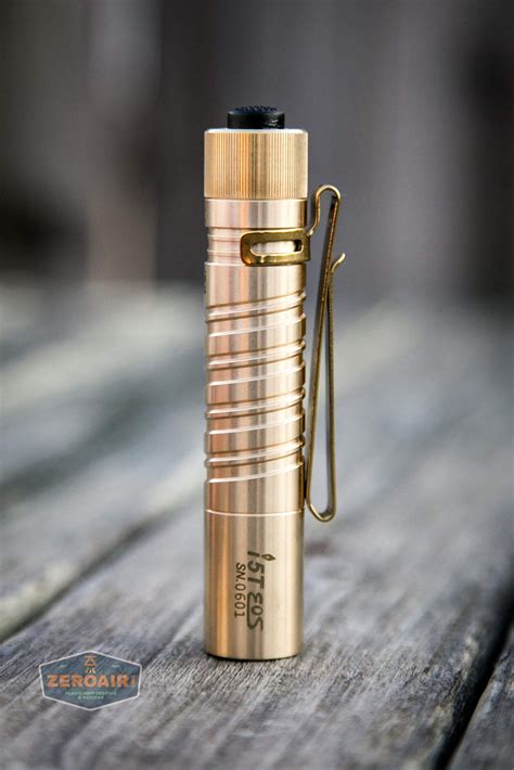 Olight i5T EOS Brass Flashlight Review - ZeroAir Reviews