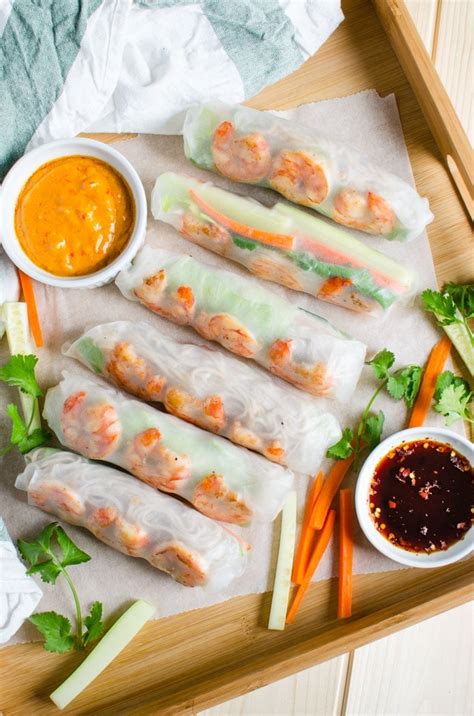 Delicious Nutritious Vietnamese Vegan Spring Rolls | Healthy & Gluten Free