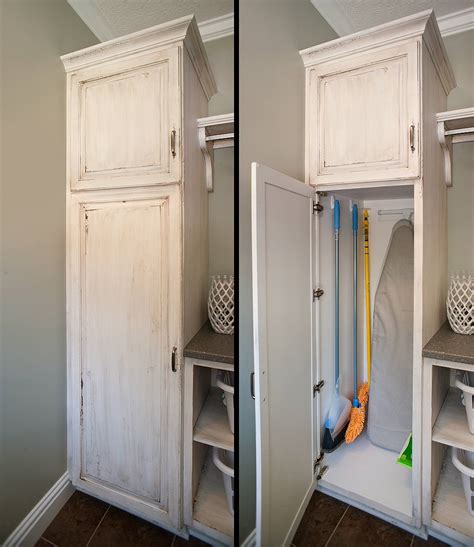Broom Closet Cabinet: Smart and Practical Solution to Organize the ...