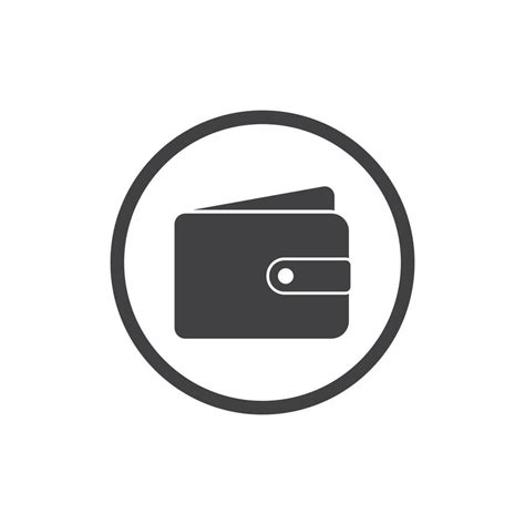 wallet logo icon vector illustration design 19608655 Vector Art at Vecteezy