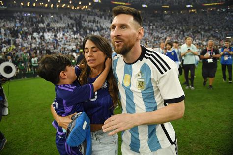 Lionel Messi's Family Celebrate His World Cup Win | POPSUGAR Celebrity