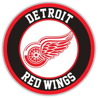 Detroit Red Wings Logo NHL Sport Car Bumper Sticker Decal "SIZES" | eBay