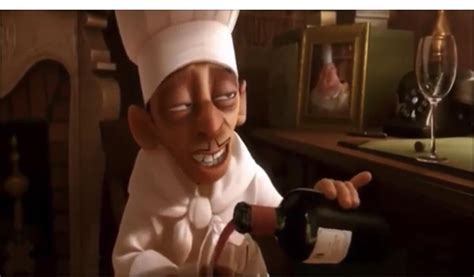 In Ratatouille (2007), Chef Skinner twists the bottle of wine as he pours it, certain experts ...