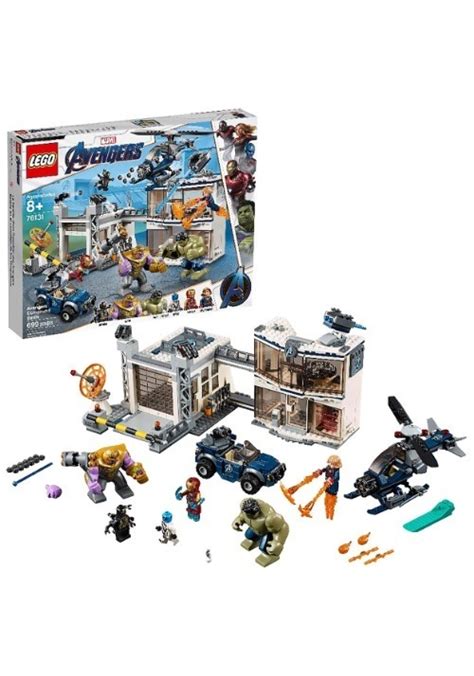 LEGO Avengers Compound Battle Marvel Building Set