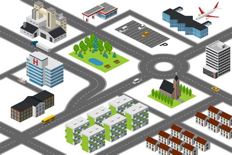 Use Icograms Templates to create 3D City Maps and Infographics without ...