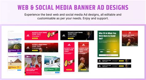 Web and Social Media Banner Ad Designs | Figma