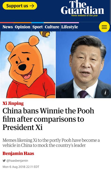 Winnie the Pooh censorship : r/Damnthatsinteresting