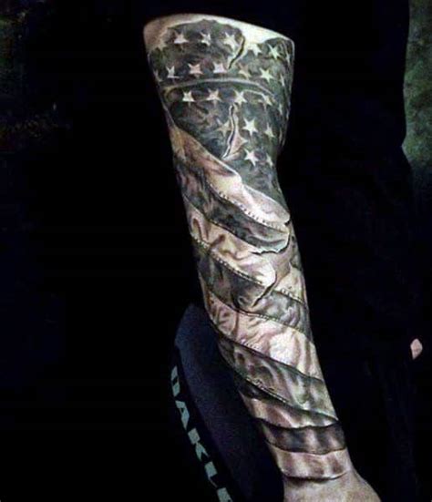 American Flag Tattoos for Men - Ideas and Designs for Guys