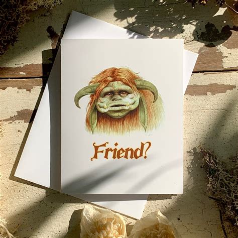 Ludo Labyrinth labyrinth Movie Glossy Greeting Card With White Envelope friend 4x5, Fan Art ...