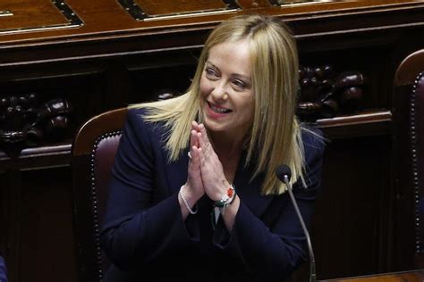 Giorgia Meloni, Italy’s new prime minister, says no sympathy for ...