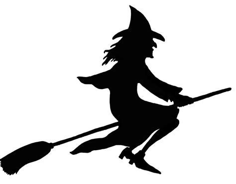 Flying Witch Silhouette - Cliparts.co Halloween Teaching, Halloween Mummy, Halloween Images ...