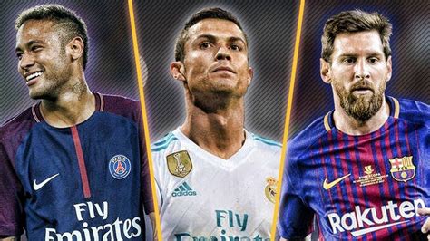 Ronaldo Messi Neymar Ballon d'Or Battle - YouTube