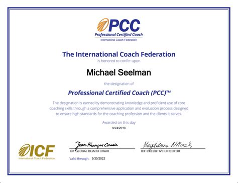 Professional Coach Certification — Churchill Consultants