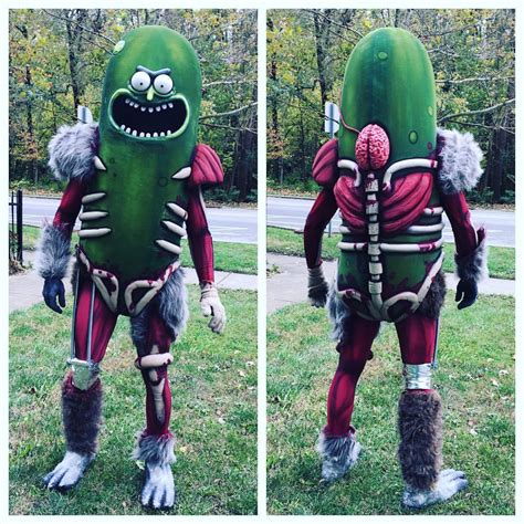 Incredible Pickle Rick Halloween Costume : r/rickandmorty