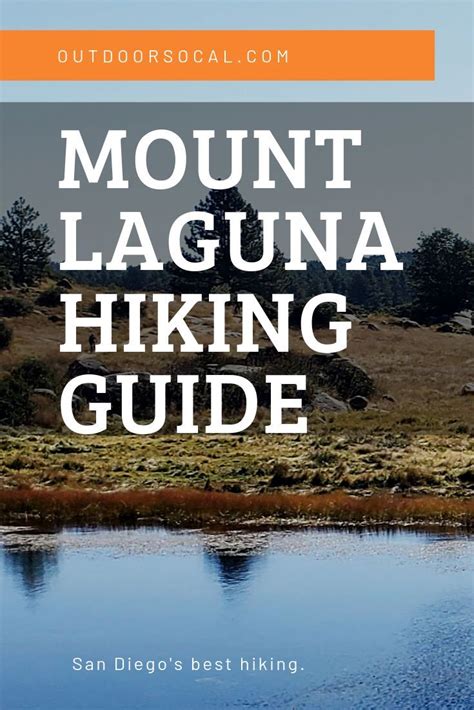 Mount Laguna Hiking Guide | Mount laguna, Hiking guide, Laguna