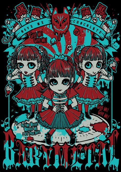 BABYMETAL T-shirt Art Collection [HD] [28 IMAGES] - Album on Imgur ...