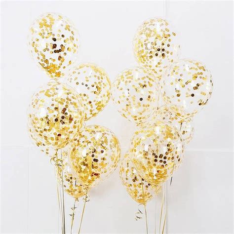 Confetti balloon set,gold confetti balloons,confetti balloons,gold confetti wedding balloons ...