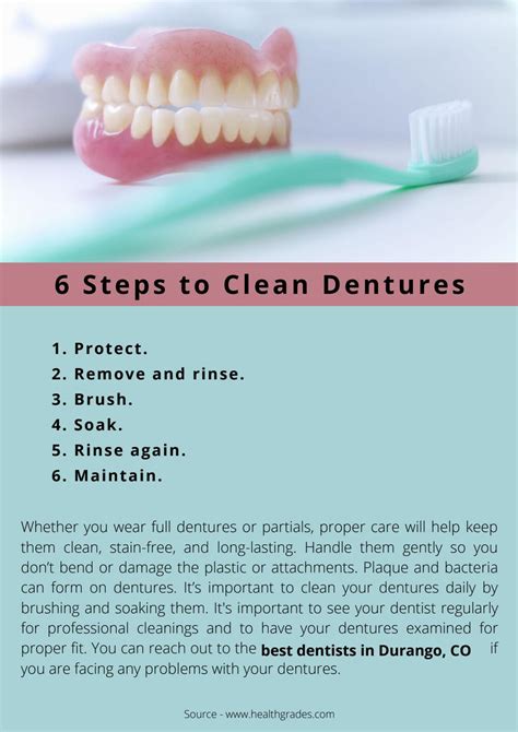 6 Steps to Clean Dentures by anthonyalfonso - Issuu