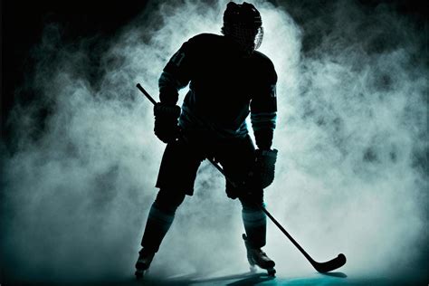 Hockey Silhouette Stock Photos, Images and Backgrounds for Free Download