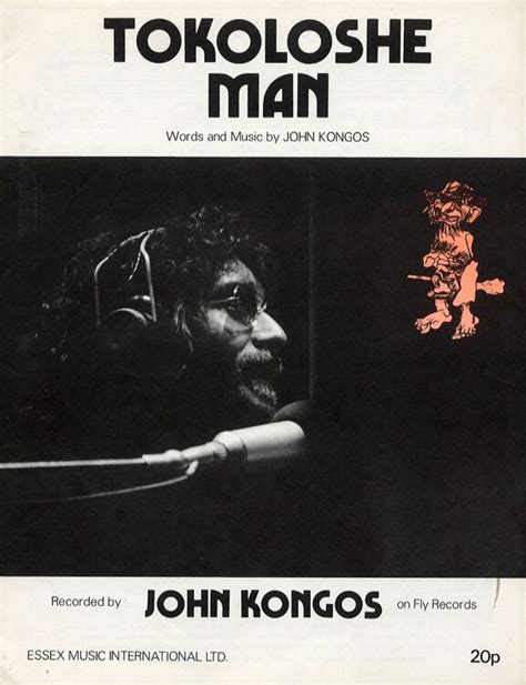 Tokoloshe Man - Featuring John Kongos only £10.00