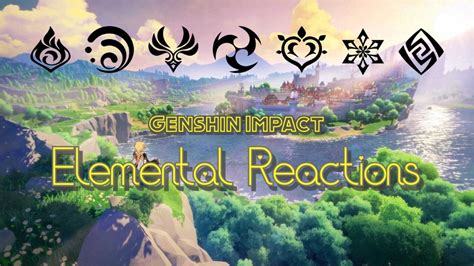 Best Elemental Reaction Genshin