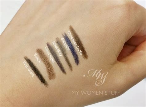 Review & Swatches: Bobbi Brown Perfectly Defined Gel Eyeliner ...