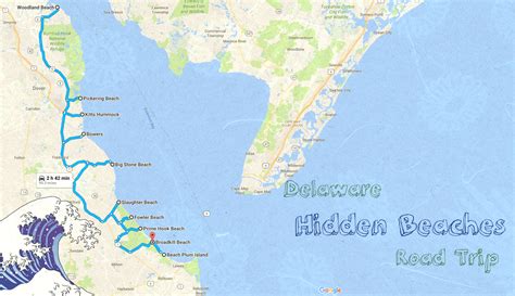 Delaware Beaches Map | Beach Map