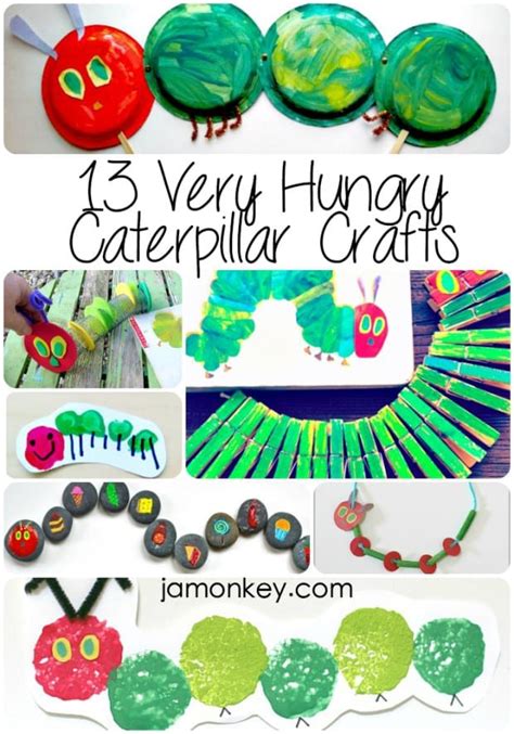 13 Very Hungry Caterpillar Crafts - JaMonkey