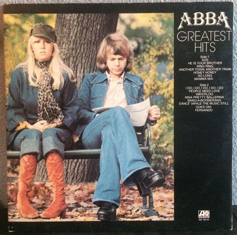 ABBA - Greatest Hits, 12 inch Vinyl Record, 33 RPM Album LP, 70s Disco ...