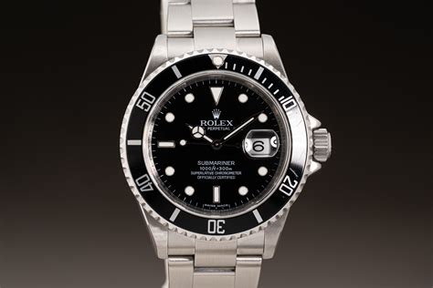 HQ Milton - 2008 Rolex 16610 Bezel Engraved Submariner, Inventory # ...