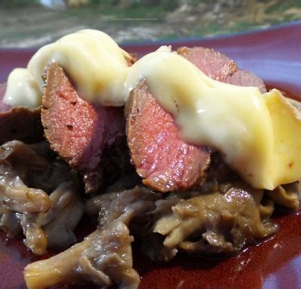 Venison Chateaubriand with Oyster Mushrooms and Brie | Recipe | Venison ...